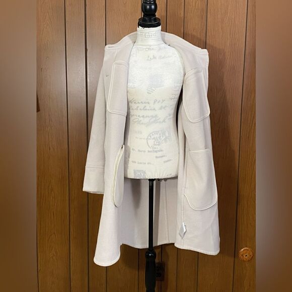 Vince Brushed Wool Shirt Coat size M - Picture 10 of 12